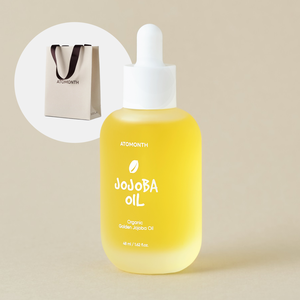 Atomonth น้ำมันหอมระเหยน้ำมันโจโจ้บาบริสุทธิ์สีทองออร์แกนิกสำหรับบำรุงผิวหน้าเล็บและผิวกาย - Product Image 2