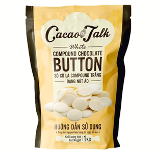 Chocolate Compuesto OEM/ODM de Alta Calidad, Botones de Chocolate Blanco HALAL, para Uso en Panadería, Galletas, Proveedor de Exportación, Precio Competitivo - Product Image 1