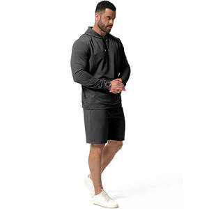 Alta calidad nuevo 2025 ropa deportiva para hombres ropa de entrenamiento Loungewear chándal para hombres conjuntos 2 piezas chándal personalizado conjuntos de jogging - Product Image 4
