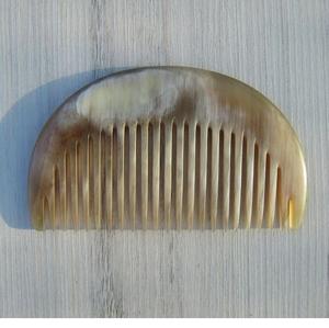 Juego de Peines de Cuerno Natural Hechos a Mano de Primera Calidad de la India, Estilo Animal Ecológico, Peine de Bolsillo de Venta Caliente con Mango Tallado - Product Image 3