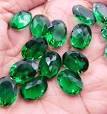 100% Esmeralda Natural de alta calidad 3mm Altura ovalada Octágono facetado piedra preciosa suelta para la fabricación de joyas piedra preciosa verde 100 Uds - Product Image 2