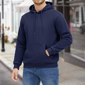 Custom <b>Men's</b> Winter Sports Fleece Hoodie | Soft Polyester/Cotton Gym & Casual Wear Sweatshirt Supplier - Product Image 6