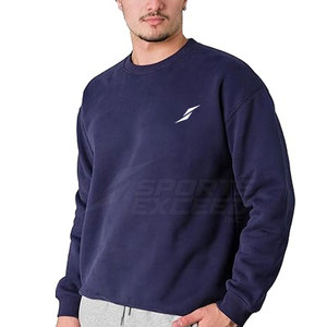 Sudaderas Casuales de Otoño para Hombre, 100% Algodón, Color Sólido, de Alta Calidad, con Tela Transpirable, para Venta en Línea - Product Image 1