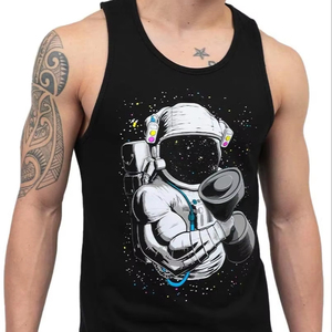 Impression personnalisée Hommes Décontracté Graphique Débardeurs Sans Manches Tricoté Muscle Chemises Respirant Plage Patriotique Vêtements - Product Image 1