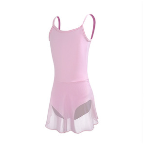 Robe de ballet élégante pour filles, style tutu de princesse, tenue de performance en spandex pour ballerine - Product Image 4