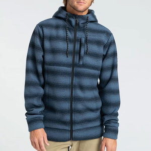 Vente en gros de sweat à capuche Sherpa tendance pour hommes haute qualité couleur personnalisée polaire à manches longues respirant vêtements d'hiver imprimé - Product Image 3