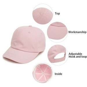 Casquette de baseball bébé fille casquettes de Baseball rose noir blanc gris enfants profil bas chapeau de soleil enfants garçon course chapeaux vêtements - Product Image 5