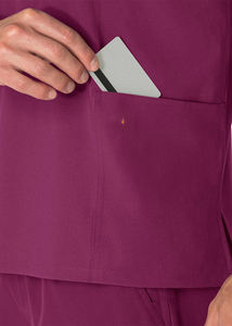 Ensembles de gommage avec logo personnalisé Hauts de costume d'hôpital d'infirmière extensible Ensembles de soins infirmiers Uniformes hospitaliers médicaux - Product Image 6