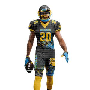 ชุดเสื้อเจอร์ซี่กระเป๋าเป้มีฮู้ดชุดทีมอเมริกันฟุตบอล - Product Image 2