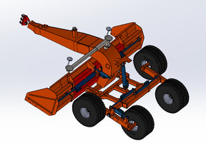 Sistema de Nivelación de Terreno con GPS Satelital GNSS RTK para Tractor Agrícola, con Caja de Cambios y Rodamiento, Precisión de Piloto Automático de 2.5 cm - Product Image 3