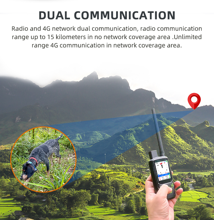 Hot Selling Professional Hunters Long Distance Hunting Dog Gps Tracking