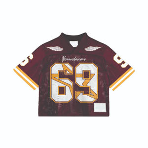 Maillots de football américain pour hommes, qualité supérieure, personnalisés, 100 % polyester, maille respirante, séchage rapide, évacuation de l'humidité, 2026 - Product Image 6