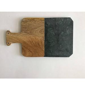 เขียงไม้และหินอ่อนสองโทนสีสำหรับใช้ในครัวใช้สำหรับตัดผักผลไม้การใช้งานตัดและหั่นผลไม้ - Product Image 6