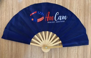 Abanicos de papel hechos a mano para fiestas, bodas, festivales y eventos especiales, que ofrecen un hermoso toque de arte y tradición. - Product Image 6