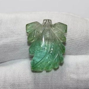 Turmalina Natural Tallada a Mano, Color Verde Menta, Tono Paraiba, Gema Suelta - Product Image 1