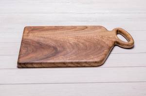 Planche à découper en bois massif de grande taille |   Planche à découper en bois robuste et durable pour usage commercial et domestique - Product Image 2