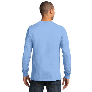 T-shirt élégant à manches longues pour hommes en gros 100% coton - Product Image 2