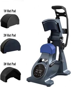 Máquina de Prensa de Calor Plana Semiautomática de Doble Calentamiento con Láser para Transferencia de Calor en Gorras y Sombreros - Product Image 1