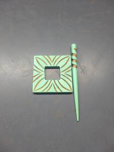 Épingle de châle en bois fait à la main de haute qualité pour fermeture d'écharpe accessoires de tricot à prix de gros pour l'exportation - Product Image 6