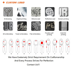 OEM โลโก้ที่กําหนดเองแฟชั่นสบายๆซิปแจ็คเก็ต Sweatsuit ผู้ชายผู้หญิงที่กําหนดเองผู้ชายสองชิ้นชุดกีฬาชุดวอร์ม - Product Image 6