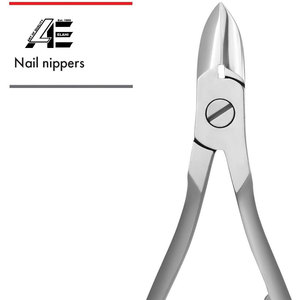 Pinzas para uñas de los pies Estuche de cuero Quirúrgico Acero inoxidable Pedicura Cortaúñas Alemán Toe Nail Cutter Box Lujoso - Product Image 2