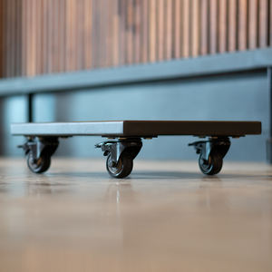 Plataformas de metal personalizables de aDONG con ruedas, plataforma de rodadura metálica para mover la plataforma de rodadura silenciosa A32 - Product Image 6