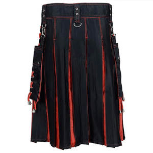 Kilt híbrido de utilidad de algodón de calidad superior para damas Kilt híbrido de nuevo diseño con correas de cuero ajustables - Product Image 2