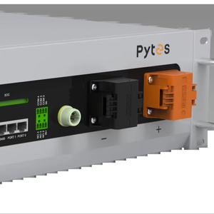 Split Hybrid <b>Grid</b> Battery Cabinet Bundle | 4x for V5 LiFePO4 Batteries | 20.48kWh | <b>Wall</b>-Mounted CAN Communication - Product Image 1