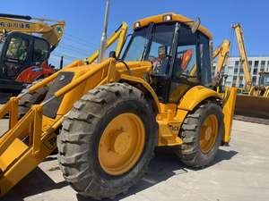 รถตักล้อยาง JCB 4CX 4x4 พร้อมหัวขุดด้านหน้า รถตักหลังขุดด้านหลัง น้ำหนักบรรทุก 25 ตัน ปั๊มไฮดรอลิก Kawasaki เครื่องยนต์ Caterpillar สภาพดี - Product Image 4