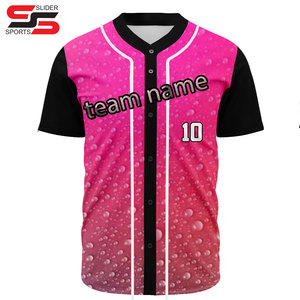 Nouveau Vente en Gros Logo Personnalisé Vêtements de Sport Sublimation Séchage Rapide Respirant Maillot de Baseball Brodé Personnalisé pour Hommes - Product Image 6