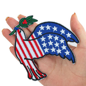 OEM personalizado al por mayor Chenille parche etiqueta hierro en parches de letras para ropa y sombreros - Product Image 6