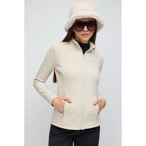 Veste sans couture à col rond 100% polyester - Product Image 2