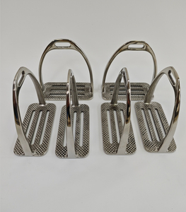 Estribos de Aluminio Occidentales, Estribos de Acero Inoxidable para Montar a Caballo, Estilo de Carreras, Duraderos, Ligeros, Equipo Ecuestre Premium - Product Image 3