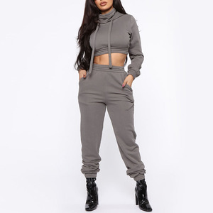 Vente chaude Tendance Imprimé Mode Survêtement pour Femmes Haute Qualité Plus La Taille 100% Coton Polaire Respirant Coupe-Vent - Product Image 4