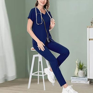 ชุด2025พยาบาลชุดสครับสำหรับให้นมบุตรชุดสครับพยาบาลระบายอากาศได้ดี - Product Image 6