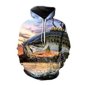 OEM personalizado rendimiento de manga larga ropa deportiva conjunto UPF50 + protección solar sublimación impresa con capucha equipo de pesca - Product Image 3