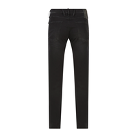 Nouveau Jean Tricoté Extensible et Délavé pour Homme, Coupe Droite Confortable Grande Taille, Style Décontracté Chic 100% Coton