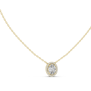 Collier pendentif avec diamant créé en laboratoire de 1,363 carats, diamants VVS-VS EF CVD, disponible en or 18 carats, 14 carats, or rose, or jaune, or blanc - Product Image 1