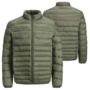 <b>Mens</b> Polyester Puffer <b>Jacket</b> Eco Friendly Winter Outerwear OEM - Product Image 6