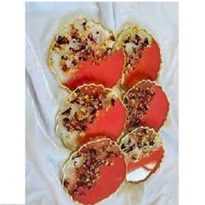 Juego de Moldes para Posavasos de Sakura Grandes Personalizados, Resina de Silicona Ecológica Pintada a Mano, Artesanía Atemporal, Decoración del Hogar, Regalo de Boda - Product Image 1