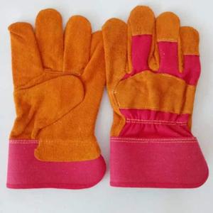 Cow Split Leather Safety <b>Gloves</b> High Quality real leather best for construction work Split Grain Leather - Product Image 5