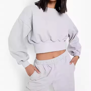 Ensemble survêtement personnalisé pour femmes Survêtement à broderie vieilli rose Survêtement à capuche Costumes de sport de loisir Survêtement dans le sport - Product Image 2