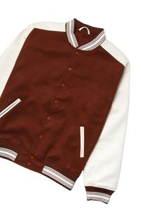 Comfortable Men's Canvas Varsity Jacket <b>Stand</b> Front Breathable Waterproof Windproof Light <b>Weight</b> High Quality Customizable 2026 - Product Image 1