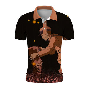 Design personnalisé pour homme, sublimation imprimée pour polo, maillot manches courtes respirant style unique, prix d'usine - Product Image 3