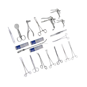 Set de Exploración Ginecológica de Acero Inoxidable Medivolve Reutilizable de 20 Piezas Incluye Espéculo Vaginal Graves Pinzas OB/GYN OEM - Product Image 2