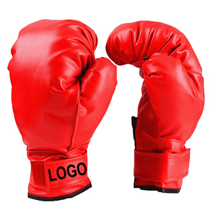 Guantes de boxeo personalizados de fábrica más vendidos Características impermeables de cuero genuino para guantes de boxeo de combate al aire libre Servicio OEM - Product Image 5