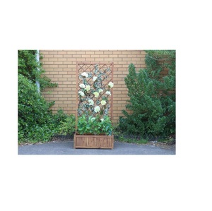 Pot de fleur en bois de grande capacité très à la mode Look fantaisie Plusieurs couleurs Prix abordable Utilisation la plus tendance pour les décors de jardin - Product Image 2