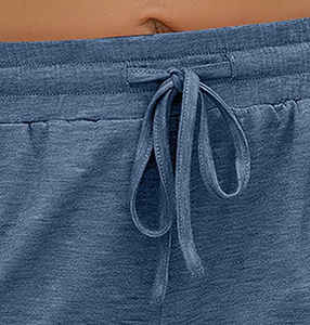 Shorts décontractés pour femmes Taille haute élastique Séchage rapide Respirant Meilleure qualité Coton disponible en tarif de gros - Product Image 3