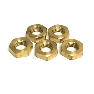 น็อตหกเหลี่ยมทองเหลืองบรอนซ์สำหรับข้อต่อท่อ - Product Image 3