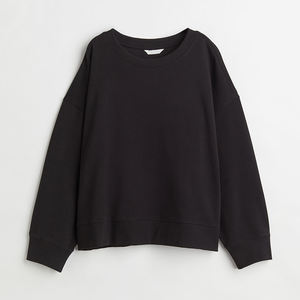 Sweat-shirt basique uni à col rond pour femmes, pull-over pour femmes, sweat-shirt à col rond pour femmes - Product Image 5